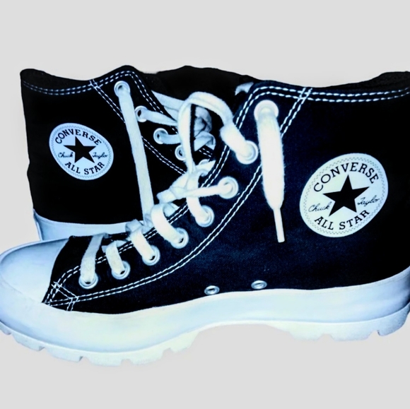 Converse Shoes - Women's Converse Chuck Taylors Hi Platform-size 9